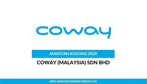 Woongjin coway (m) sdn bhd. Coway (Malaysia) Sdn Bhd • Kerja Kosong Kerajaan