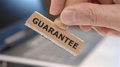 I had to think about. 4 Types of Guarantees: What Are You Getting Into?