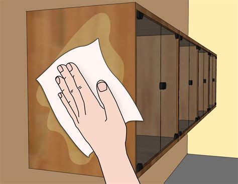 The fumes from the chemicals used to remove varnish are toxic. How to Clean Wood Kitchen Cabinets -- via wikiHow.com ...