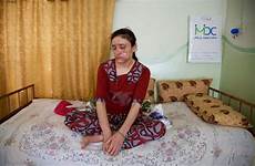 isis lamiya bashar slaves aji yazidi enslaved escaping captives israel associated grip tightens landmine captors balint blast injuries enslavers escaped
