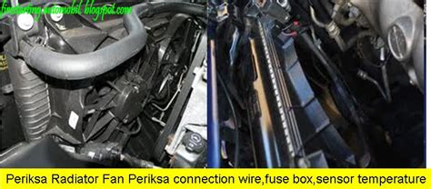 Komponen ini terdapat pada saluran pendingin radiator. Tip menghadapi temprature kereta naik - NSOCM