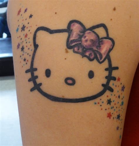 Hello kitty is one of the most beloved icons in the world. 35+ Cute & Crazy Hello Kitty Tattoo Design | EntertainmentMesh