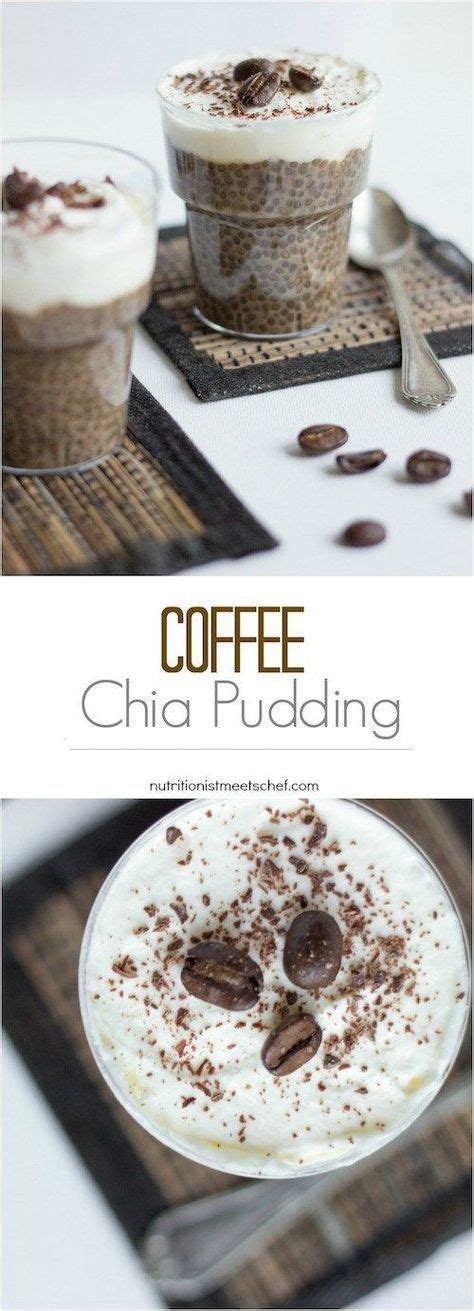 Set for 5 minutes, then stir and distribute to mini jars. Coffee Chia Pudding. Easy to make and perfect for dessert ...