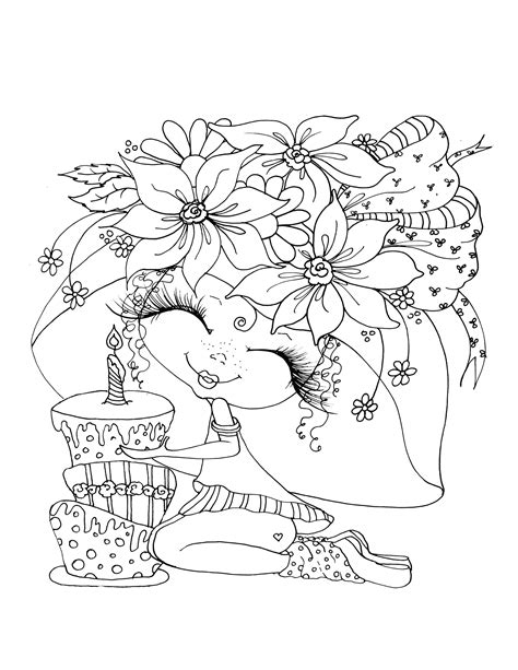 Pictures of sherri baldy coloring pages and many more. Coloring pictures, Digi stamps, Digi stamp