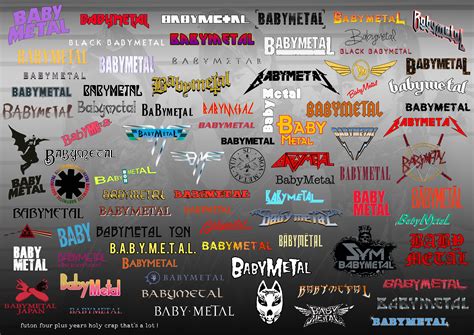 Babymetal logo decal live at budokan: BABYMETAL logos over 4 years... : BABYMETAL