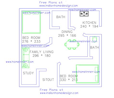 Which is the best low cost house plan? Free low cost 2 Bedroom 470 sq ft house plan 2 cent land ...