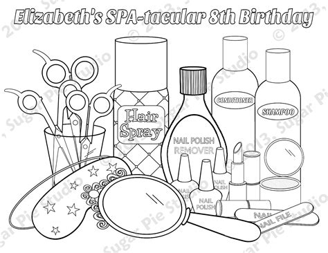 Maybe you would like to learn more about one of these? Makeup coloring pages to download and print for free