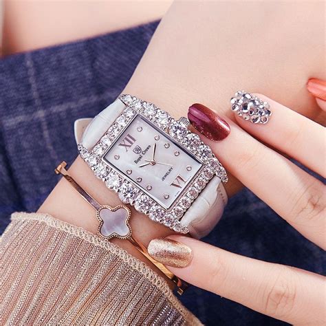 It was a retirement gift for a close my 84 year old dad who favors crown royal, enjoyed the fun gift basket! Royal Crown Luxury Jewelry Lady Women's Watch Fashion ...