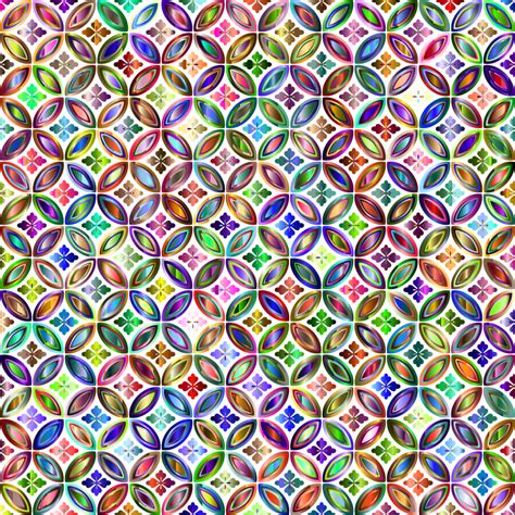 Create the perfect design by customizing easy to use templates in minutes! Prismatic Floral Design Pattern 4 No Background - Openclipart