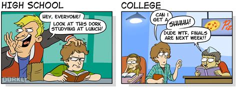 Classroom jokes in english are helpful for teachers to raise students' interest and mood. High School Vs College When You're A Nerd... / Dorkly ...