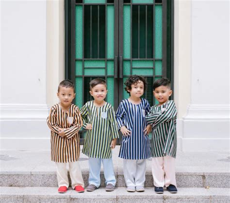 My parents went for umrah earlier this year and got him a pair of adorable jubah. Where To Find Cute And Unique Baju Melayu For Boys