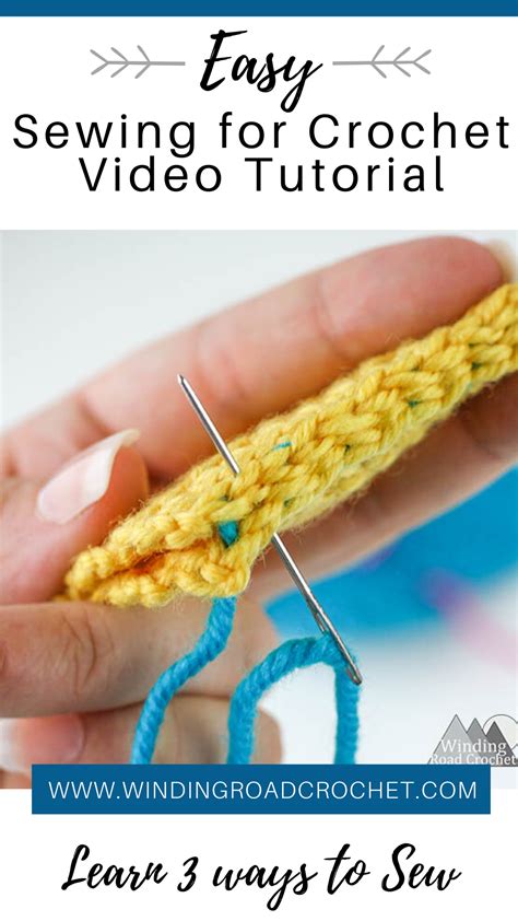 When sewing two pieces of knitted or crocheted material together, overlap them by half an inch and sew them together with a narrow zigzag stitch, or even tip #4: How to Sew Crochet Pieces Together | Crochet dishcloths ...