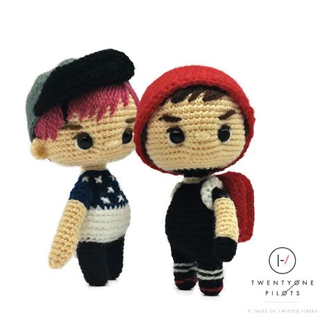 See more ideas about twenty one pilots, twenty one, one pilots. Twenty One Pilots Amigurumi Pattern | Muñeca amigurumi ...