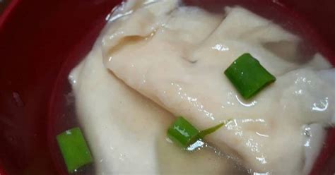 Berjalan kaki selama 21 minit. Resep Wonton Soup (pangsit rebus) oleh Febby Annisa - Cookpad