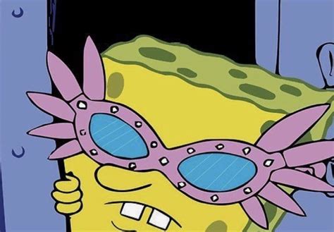 There are millions of people who simply adore this american animated television series and can't live a day without. #glasses #extra #sass #spongebob #squarepants #yellow # ...