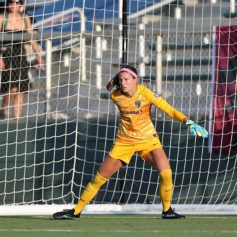 After suffering a painful rib injury in the first game against japan, she wiped the tears off her face. North Carolina Courage goalkeeper Stephanie Labbe ...