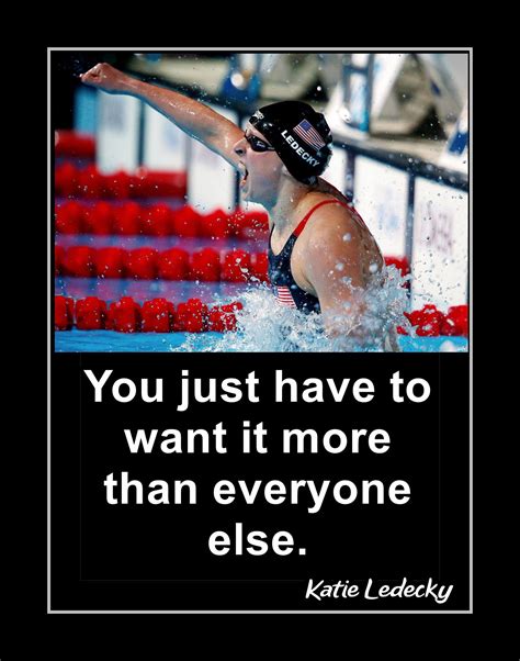 Kathleen genevieve ledecky is an american competitive swimmer. This item is unavailable | Katie ledecky, Quote posters ...