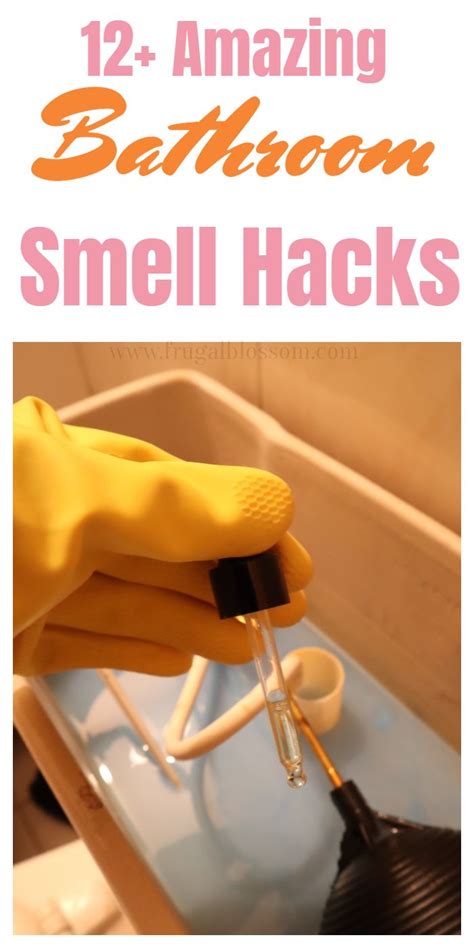 Without water in trap, sewer gas is free to come up the drain and make you want to move to a condo. How to make your bathroom smell really good. #smellhacks # ...