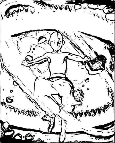 And only avatar aang can prevent danger and maintain balance. Avatar Aang Selena Avatar Aang Coloring Page - Coloring Sheets