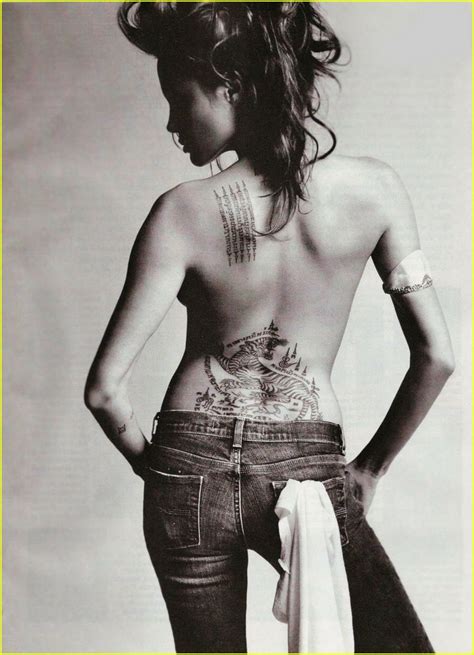 Here is a list of 9 best angelina jolie tattoos that makes a wonderful look. Angelina Jolie's Tattoos: Photo 375981 | Angelina Jolie ...