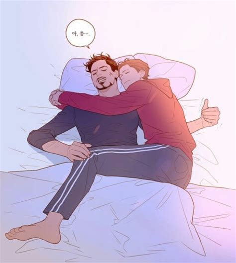 Peter parker was adopted reluctantly by tony stark when his parents died. tony x peter | Tumblr