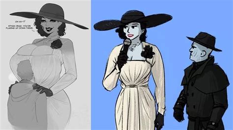 Lady dimitrescu, the tall vampire lady that featured in the early trailers, was so beloved by the internet after she was revealed that the memes flew fast and furiously. Karya Fans akan Vampire Lady RE Village Bermunculan dengan ...
