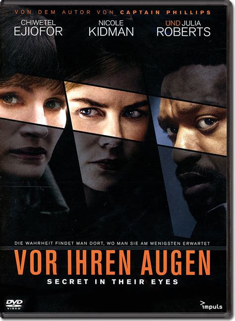 The secret in their eyes is a rebuke to formula screenplays. Vor ihren Augen DVD Filme • World of Games