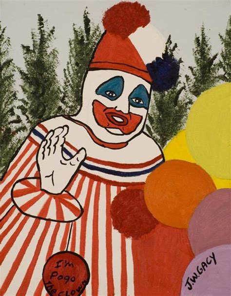 Gacy was a prolific serial killer who was active from 1972 to 1978 in chicago. john wayne gacy paintings goodbye pogo