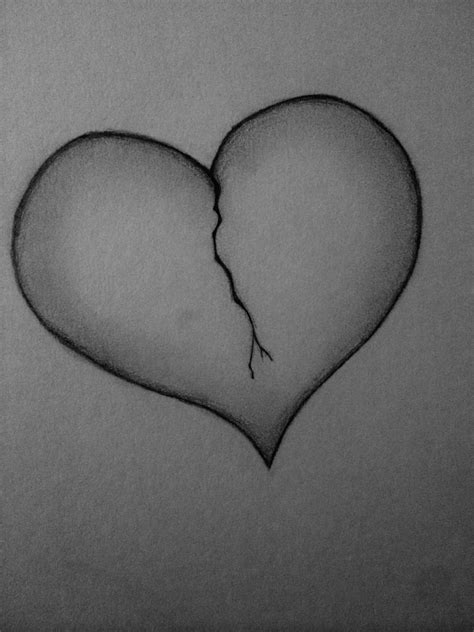 More images for how do you draw a broken heart » Train to draw Broken heart drawing - Draw it yourself! 🖌