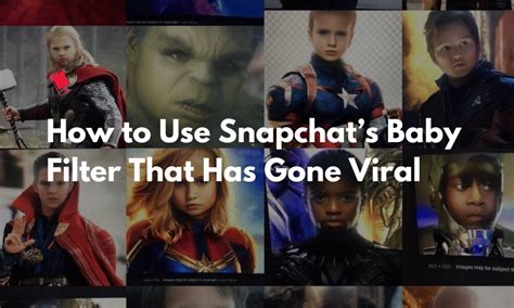 Well, it's basically to save you from your own embarrassment. How to Use Snapchat's Baby Filter That Has Gone Viral