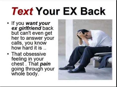 As allison shoemaker points out over at the. Don't Know How To Get Your Ex Girlfriend Back?!_Text Your ...