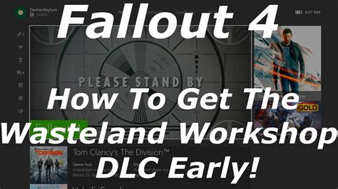 Full list of all 84 fallout 4 achievements worth 1,600 gamerscore. Fallout 4 - How To Get The Wasteland Workshop DLC Early On Xbox One! (Fallout 4 DLC News) - YouTube