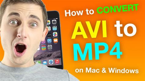 Below are the steps on how to do it: How to Convert AVI to MP4 on a Mac / Windows - YouTube