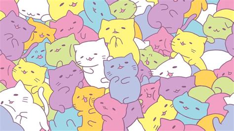 38 pcs kawaii japanese hamster stickers. 48+ Kawaii Cat Wallpaper on WallpaperSafari