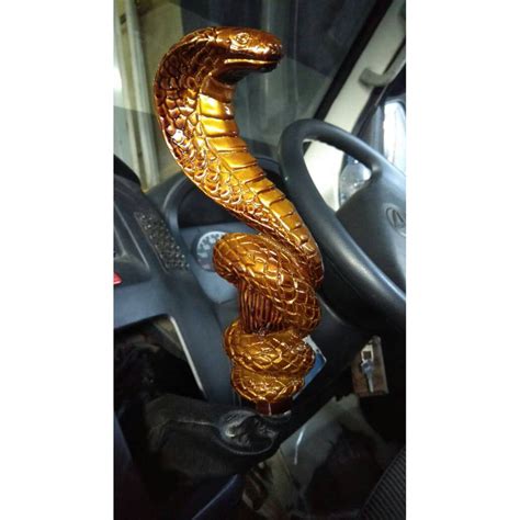 Benarkah bisa ular weling lebih mematikan dari kobra? SHIFT KNOB PERSNELING MOBIL MOTIF ULAR COBRA LILIT ...