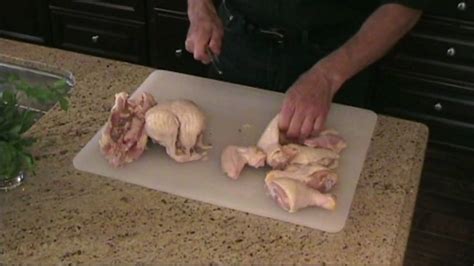 Cheater's grilled whole chicken and vegetables. Best way to Cut a Whole Chicken into pieces - YouTube