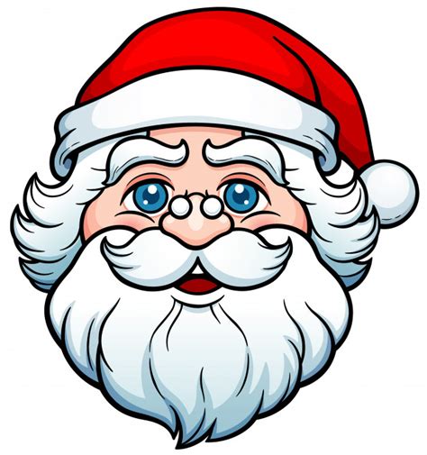 Cliquez sur l'image pour avoir la version prête à imprimer. Dessin animé, père noël | Télécharger des Vecteurs Premium