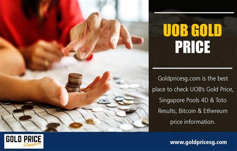 The prices also take into account the exchange rate between united states dollar and ringgit malaysia. UOB Gold price