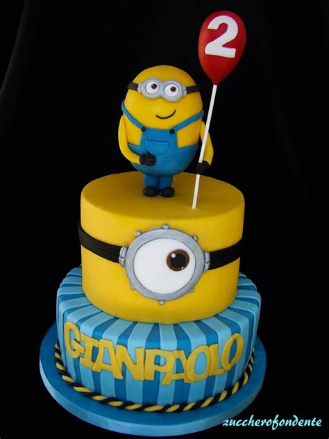 Here are some minion cakes posted on cakesdecor. Torta Minions 2 anni!!!!