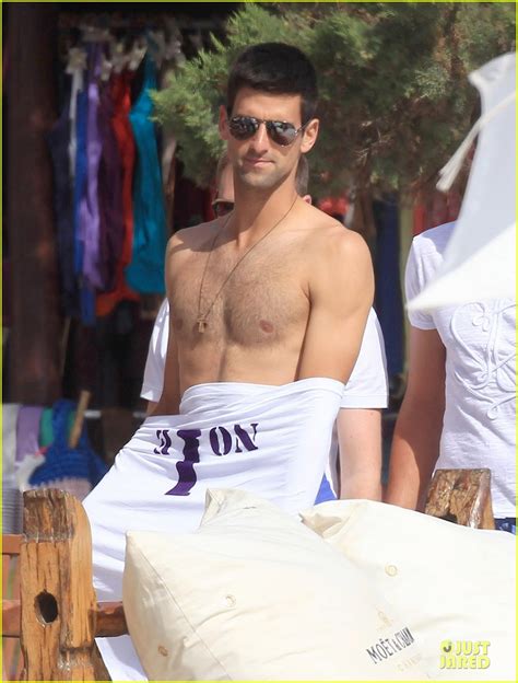 #goodnews our fundraiser wolfango reached his fundraising goal! Novak Djokovic Enjoys Shirtless Vacation After French Open ...