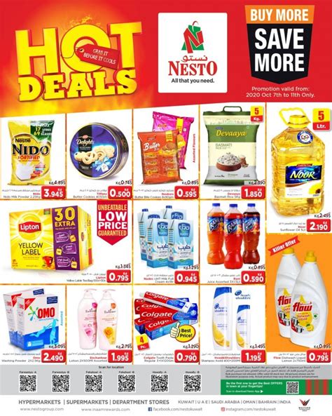 And when you buy more of the products you love, you'll save 10%. Nesto Hypermarket Buy More Save More Offers | Kuwait Offers