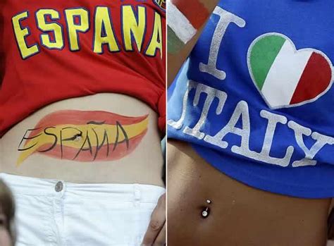 A itália confirmou sua fama de ser uma seleção que sempre cresce na hora das decisões. Jornalheiros: História - Espanha x Itália