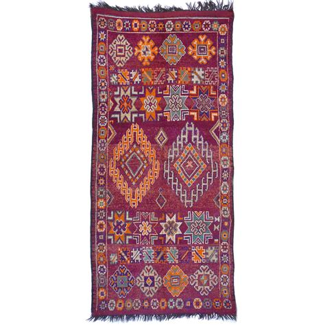 Hohe qualität zu niedrigem preis! 4161 Boujad vintage Teppich Marokko 310 x 140 cm