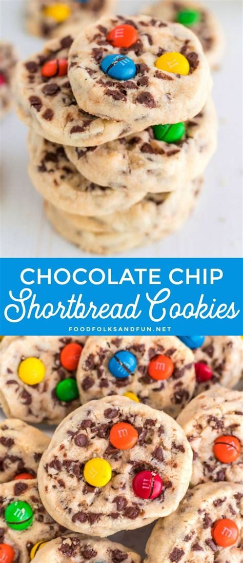 These shortbread cookies are deliciously crisp and buttery in a classic way, and are especially wonderful for christmas and holiday baking! Chocolate Chip Shortbread Cookies with M&Ms are buttery ...