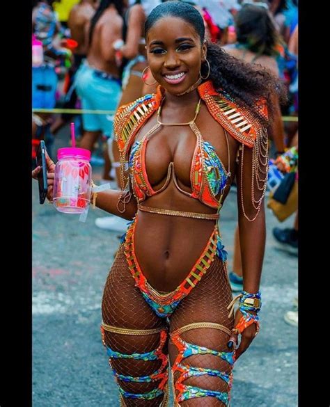 The meaning can be changed by the use of colour, so water could be blue or black. Trinidad Carnival 2018 | Beautiful black women, Black ...