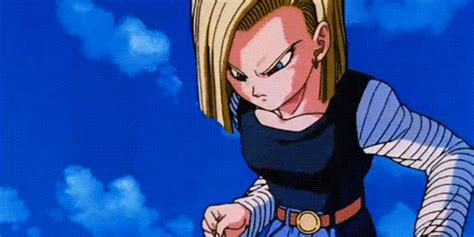 Find gifs with the latest and newest hashtags! android 18 gif | Tumblr