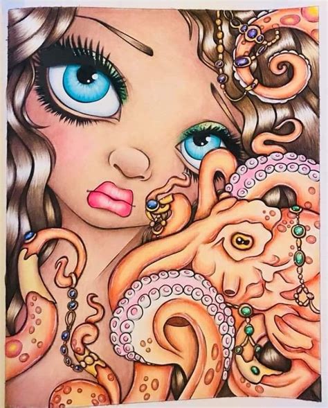 Check spelling or type a new query. Colored by Kari Cmolik-Walker | Mermaid coloring book ...