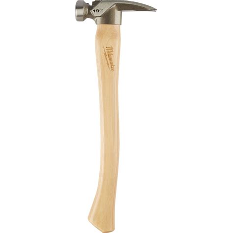 A framing hammer is a staple tool among contractors and carpenters. 19oz Smooth Face Hickory Wood Framing Hammer at Grizzly.com