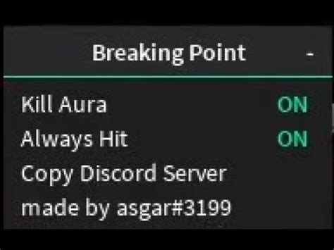 Maybe you would like to learn more about one of these? Roblox Exploiting - Breaking Point - Breaking Point GUI ...