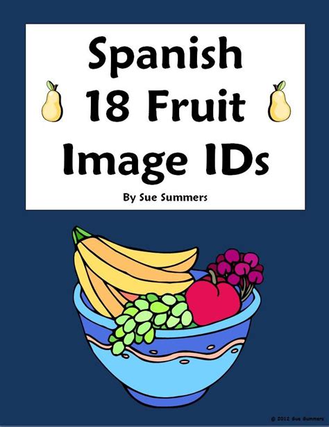 So, understanding food vocabulary in spanish and the spanish food culture goes a long way. Spanish Food / Fruit Vocabulary IDs - La Comida - Students ...